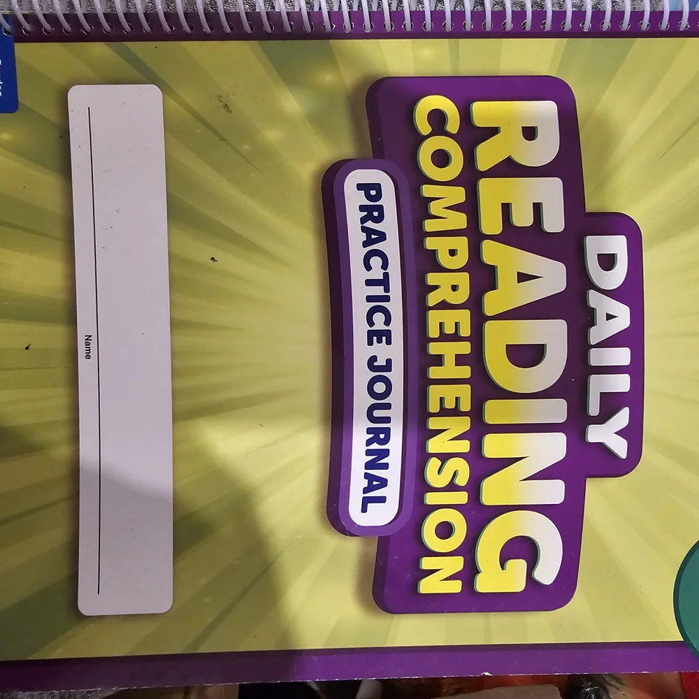 Daily Reading Comprehension Practice Journal - Picture 1 of 2